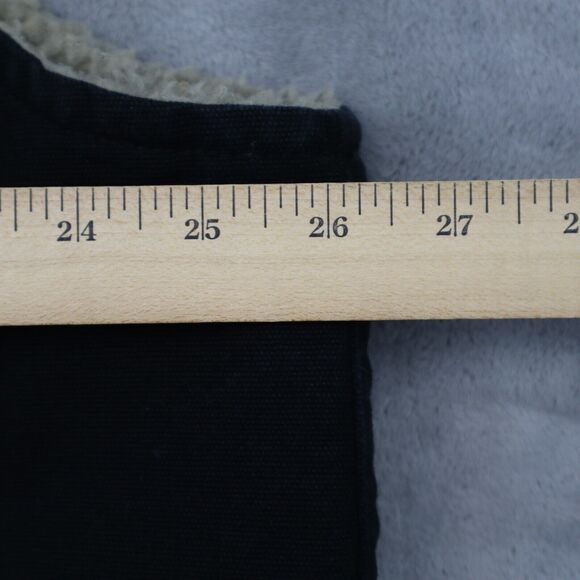 Skechers Vest Mens XL Black Plain Sleeveless Front Pockets Full Zip Jacket - Picture 4 of 16